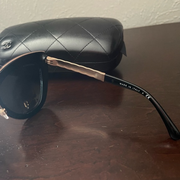 Chanel Cat Eye Quilted Sunglasses - EUC! - Picture 5 of 14